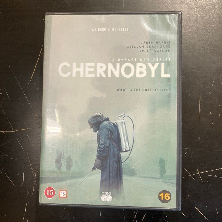 Chernobyl - koko sarja 2DVD (VG+/M-) -tv-sarja-